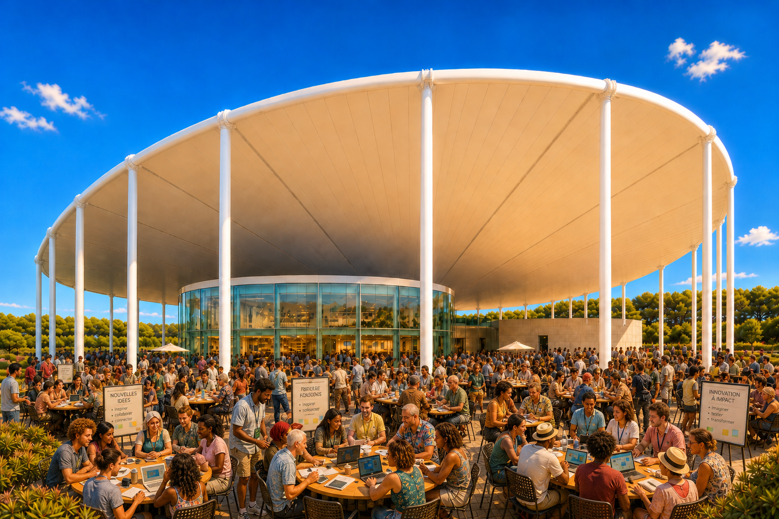La canopée du campus thecamp